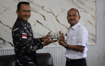 Silaturahmi Guna Mempererat Sinergitas, Wali Kota Tanjungbalai, Sambut Kunjungan Dan Lanal TBA