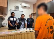 Tak Jera, Seorang Residivis Disergap Polisi Terlibat Pasok Narkoba ke Jalan Katamso dan Mangkubumi Medan, 328 Gram Sabu Disita