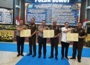 Perkuat Penegakkan Hukum, Kajati dan Kapoldasu Tandatangani Fakta Integritas