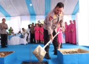 Kapolda Sumut, Letakkan Batu Pertama Pembangunan Rusun Polres Tapanuli Tengah