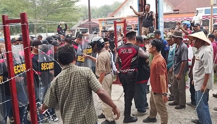Koptan HKTI Bentrok Dengan Satpam PT BSP, 5 Warga Luka-luka 2 Kaca Mobil Pecah