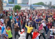 CFD Belawan Meriah, Kodaeral I Ajak 800 Warga Berolahraga dan Rayakan Budaya Pesisir