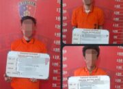 Sepeda Motor Ninja Raib,Tiga Pria Diciduk Polsek Batang Kuis