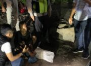 Personel Reskrim Polres Pelabuhan Belawan Amankan Seorang Pria Diduga Pelaku Rayap Besi
