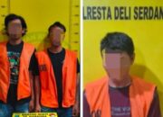 Tiga Terduga Pengedar Sabu Ditangkap Satnarkoba Polresta Deliserdang