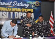 Komisi I DPR RI Dorong Kodaeral I Perkuat Logistik dan Patroli Laut di Wilayah Barisan Utara