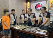 Tak Jera Residivis Pencurian Jadi Bandar Narkoba Diringkus saat akan Pasok 141 Paket