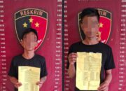 Dua Terduga Pencuri Ikan Koi Diringkus Polsek Tanjung Morawa