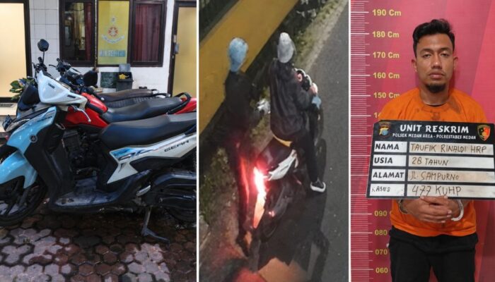 Alamak… Oknum Ketua Ormas di Pusat Pasar  Kec Medan Kota, Pelaku Spesialis Pencurian Spion Mobil.