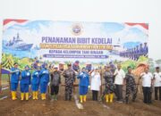 DARI TANGAN PRAJURIT, TUMBUH HARAPAN: KODAERAL I TANAM KEDELAI, SEMAI KETAHANAN PANGAN