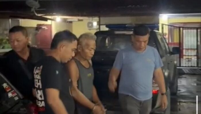 Nekat Rampas HP Orang Sakit, Pria Paruh Baya Diciduk Tim Reskrim Polsek Medan Tembung