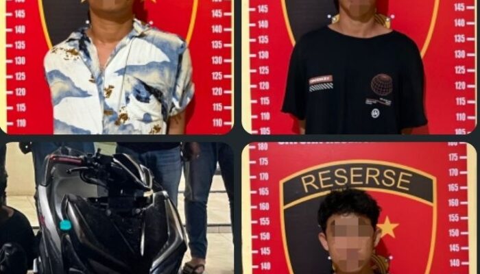 Tiga Pelaku Curat Diringkus Sat Reskrim Polresta Deliserdang