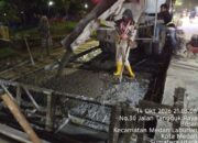 Besi Tikar Tengah Diduga Tidak Terpasang, Kualitas Proyek Jalan di Jl. Tangguk Raya Dipertanyakan