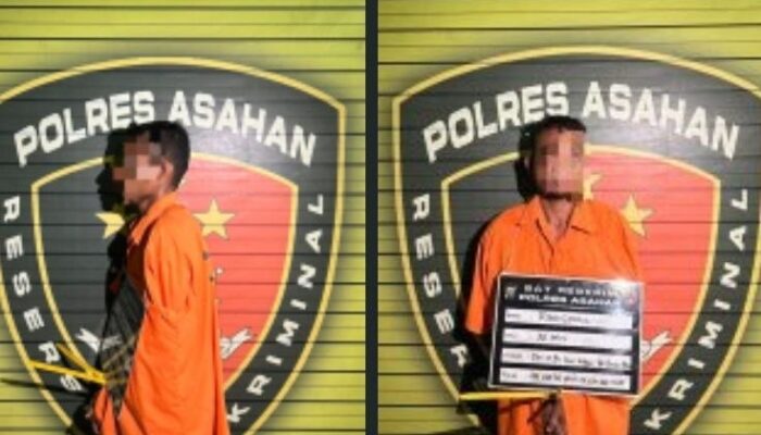 Cabuli Anak Tiri, Polres Asahan Ringkus Ayah Badau