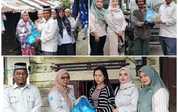 Dipimpin Al Ustadz Tgk Zakaria Yusuf, KBB Kembali Blusukan Bantu Warga Kurang Mampu di Belawan