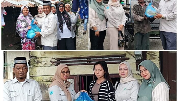 Dipimpin Al Ustadz Tgk Zakaria Yusuf, KBB Kembali Blusukan Bantu Warga Kurang Mampu di Belawan