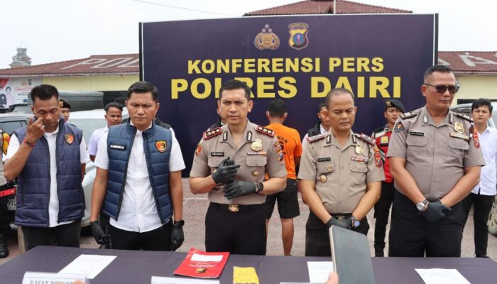 Gelapkan 13 Unit Mobil Rental, Personel Satreskrim Polres Dairi, Ringkus Seorang Pria Eks Prajurit TNI AU