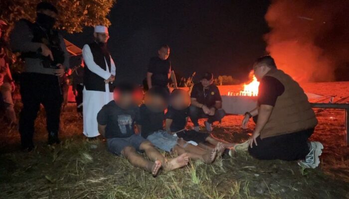 GSN di Jermal 12, 3 Pelaku Ditangkap, Belasan Paket Narkoba Disita