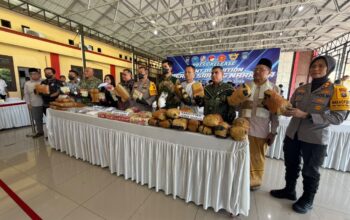 Hasil OSN Tiga Pekan. 12 Bandar, 9 Pengedar dan 36 Pemakai Narkoba Dibekuk