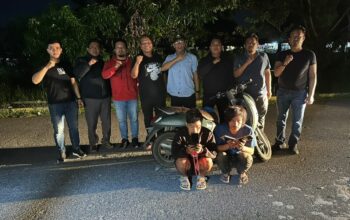Jatanras Polres Simalungun Bekuk Dua Pencuri Ponsel Sopir Dump Truck di Tol Simpang Panei