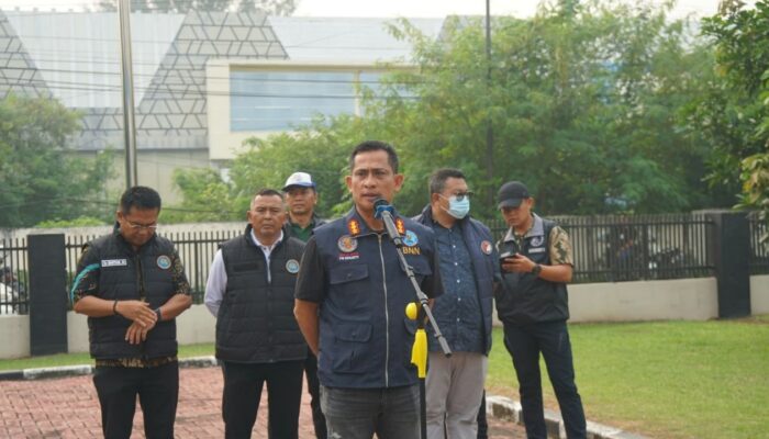 Josua Tampubolon Pimpin Operasi Terpadu BNNP Sumut, Satu Pria Diamankan