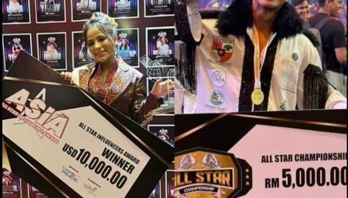 KADER PAC PP MEDAN LABUHAN HARUMKAN NAMA INDONESIA DI AJANG ALL STAR INFLUENCERS AWARD ASIA MALAYSIA