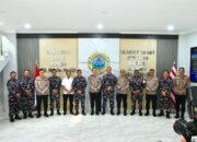 Kapolda Sumut Sambangi Kodaeral I Belawan, Kolaborasi Jaga Kondusifitas Wilayah