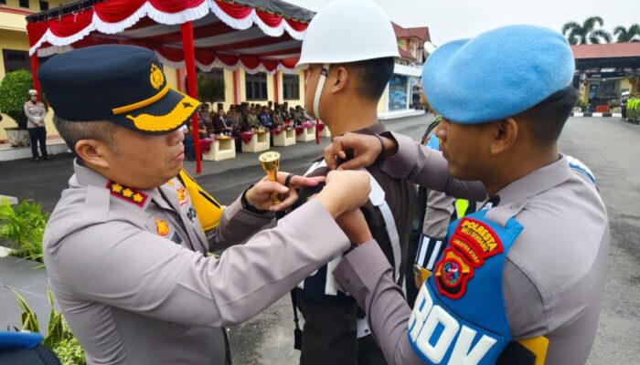 Kapolresta Deli Serdang Pimpin Gelar Pasukan Ops Patuh Toba 2026