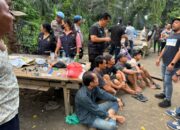 Lapak Narkoba Digrebek Dan Dibakar. 7 Orang Diringkus Polresta Deliserdang