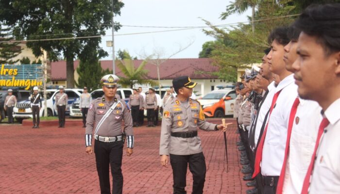 Operasi Patuh Toba-2026 Digelar di Mapolres Simalungun, Kapolres: Kepatuhan Berlalu Lintas Harus Jadi Budaya