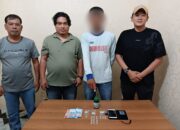 Operasi Sarang Narkoba, Polsek Dolok Batu Nanggar Ringkus Pengedar Sabu di desa Bahung Huluan, BB 33,5gram sabu.