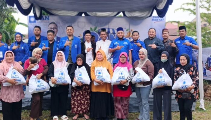 PAN Gelar PANsar Murah. 1500 Paket Sembako Ludes Dibeli Warga Deliserdang