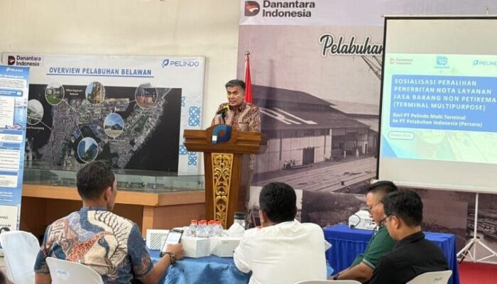 Pelindo Regional 1 Belawan Perkuat Integrasi Layanan melalui Peralihan Penerbitan Nota