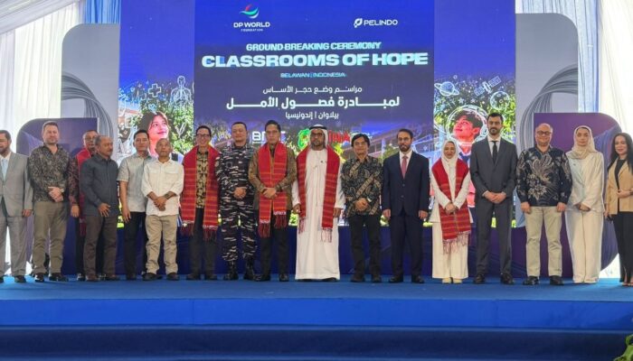 Pelindo Regional 1 Dukung Pembangunan SMP di Belawan, Perkuat Akses Pendidikan bagi Generasi Muda