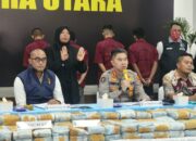 Polda Sumut Ungkap Tiga Kasus Narkoba, Sita 244 Kg Sabu