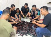Polisi Gerebek Gudang Penyimpanan 1.152 Vape Narkoba di Bandar Setia, Kecamatan Percut, Bandarnya Residivis