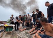 Polisi Gerebek Sarang Narkoba Rel Tembung, 6 Pelaku Diringkus, 3 Diantaranya Residivis