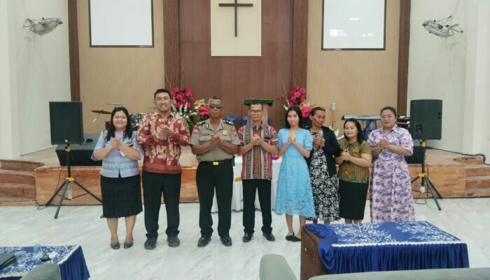 Polresta Deli Serdang Gelar Minggu Kasih di Sejumlah Gereja, Wujudkan Rasa Aman dan Kondusif Saat Ibadah