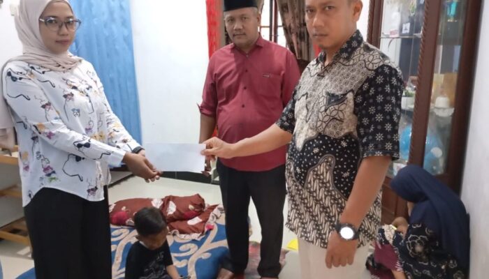 Pujakesuma Santuni Korban Ditabrak Mobil Insiden Penembakan Anggota PP di Deli Serdang