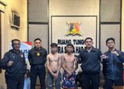 Respons Cepat Aduan Warga, Timsus Macan Polres Belawan Amankan Dua Pemuda dan Sita Airsoft Gun serta Sajam