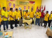 Syukuran HUT ke-62 Golkar Deliserdang. Tiga Anggota Dewan yang Mosi Tidak Percaya Tidak Hadir