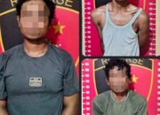 Tiga Terduga Pelaku Pencurian Alat Musik Gereja Diringkus Polresta Deliserdang