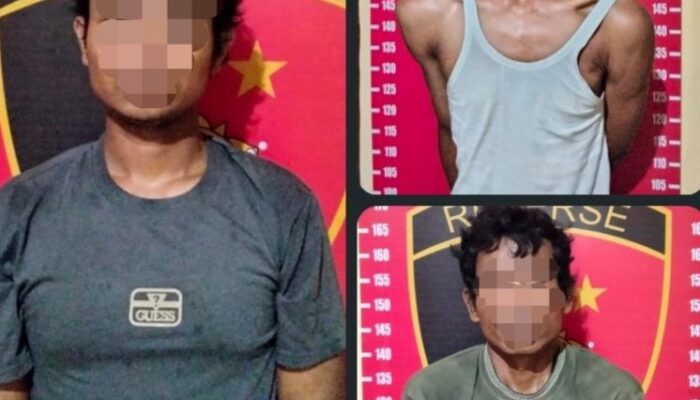 Tiga Terduga Pelaku Pencurian Alat Musik Gereja Diringkus Polresta Deliserdang