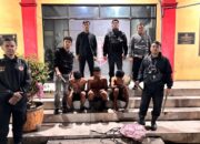 Tim Macan Polres Pelabuhan Belawan Amankan Tiga Pria Diduga Curi Kabel*