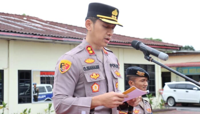 Tingkatkan Disiplin Masyarakat Dalam Berlalu Lintas, Polres Dairi Gelar Operasi Toba 2026